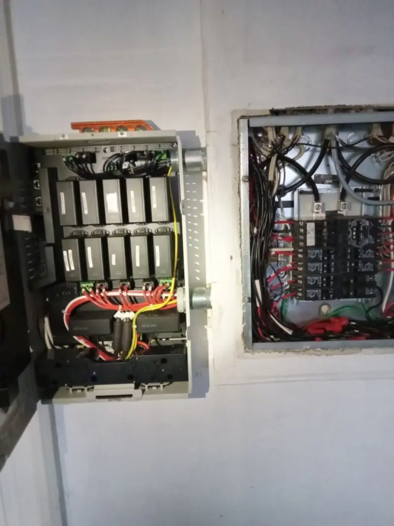 Electrical panel upgrade completed for Ring Doorbell Installation in Big Spring